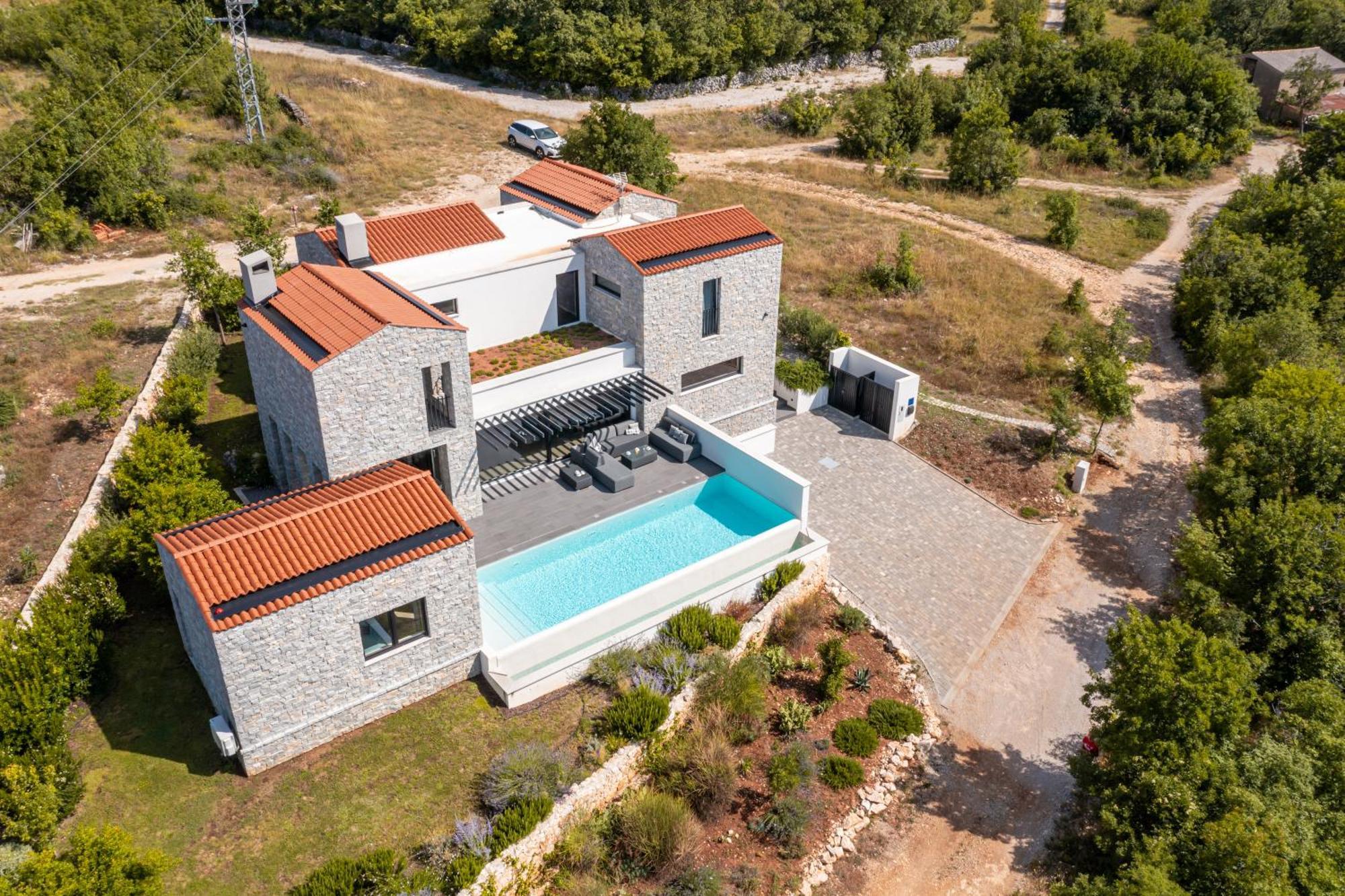 Ca Veia Villa Vrbnik  Eksteriør billede